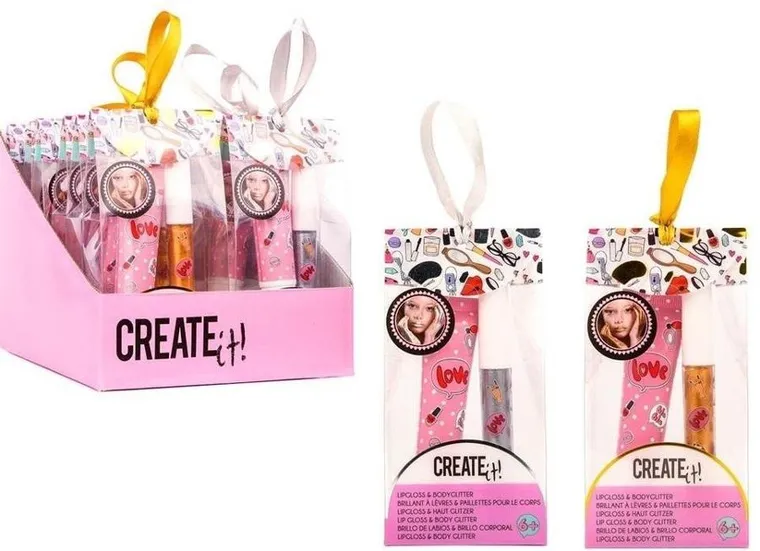 Create It! błyszczyk+brokat do ciała, 1 szt.