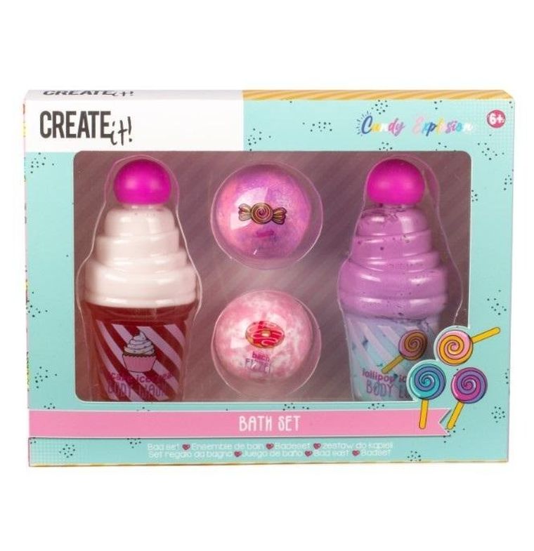 Create It! Candy, zestaw do kąpieli