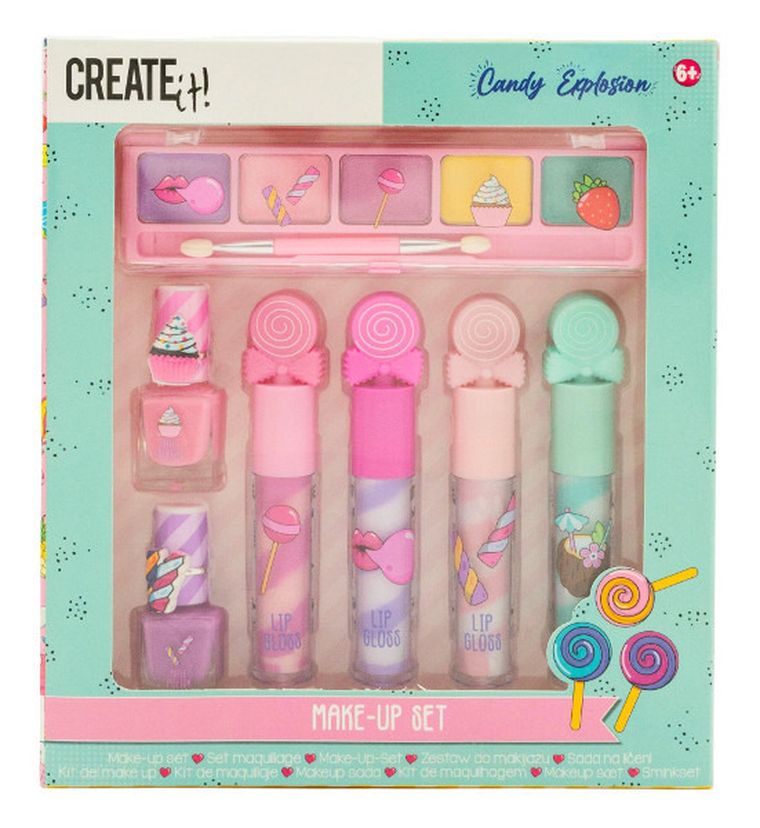 Create It! Candy, zestaw kosmetyków do makijażu, słodycze