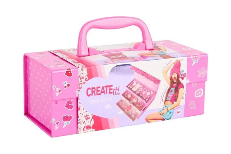 Create It! Kuferek, zestaw do makijażu