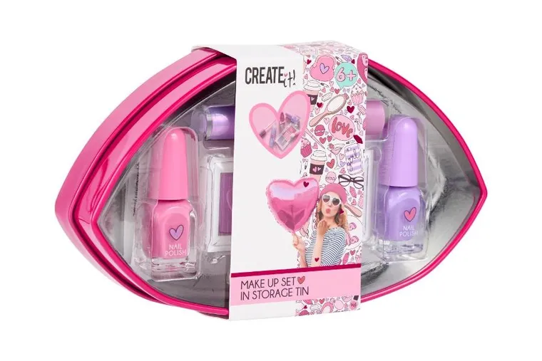 Create It!, Love, zestaw make up, usta