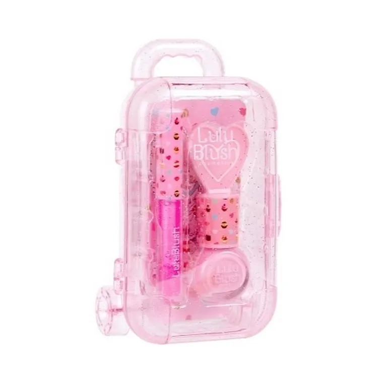 Create it! Lulu Blush, błyszczyk i lakier do paznokci w walizce