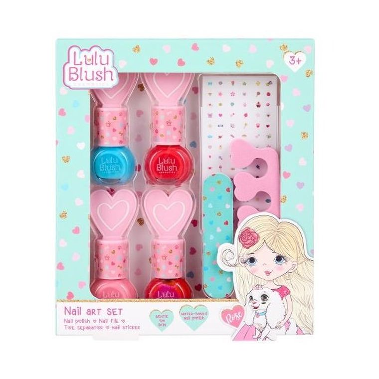 Create it! Lulu Blush, zestaw do ozdabiania paznokci