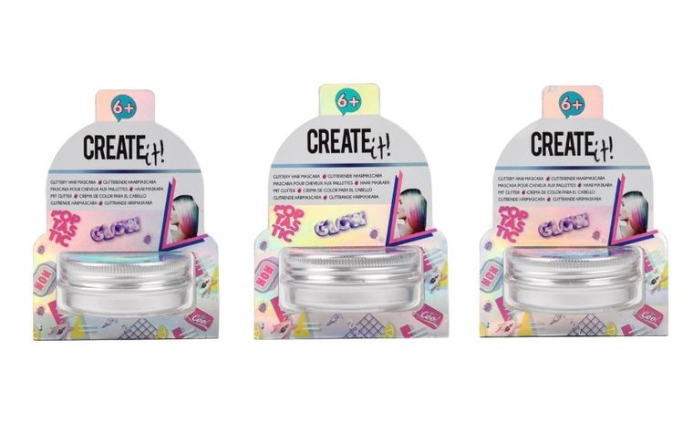 Create It! maskara z brokatem do włosów