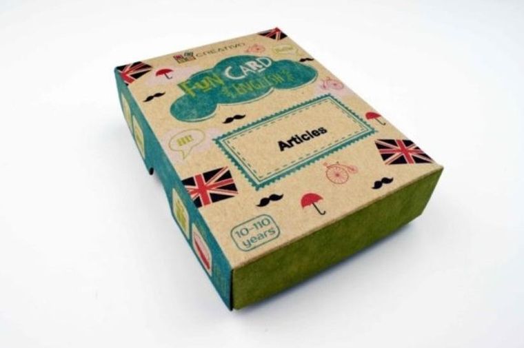 Creativo. Fun Card English. Articles