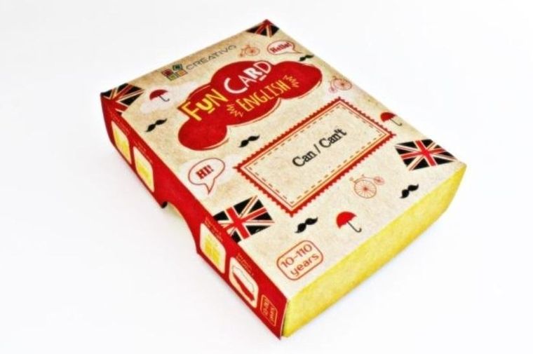 Creativo. Fun Card English. Can/Can't