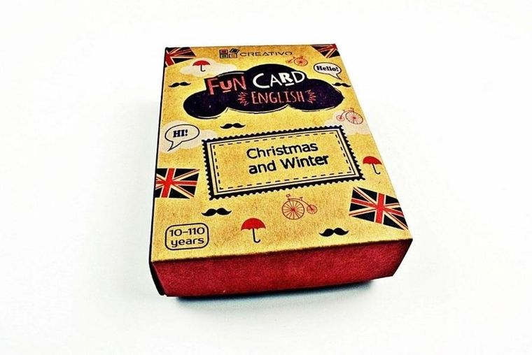 Creativo. Fun Card English. Christmas and Winter