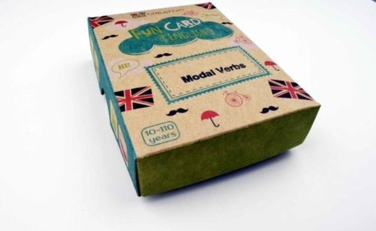 Creativo. Fun Card English. Modal Verbs