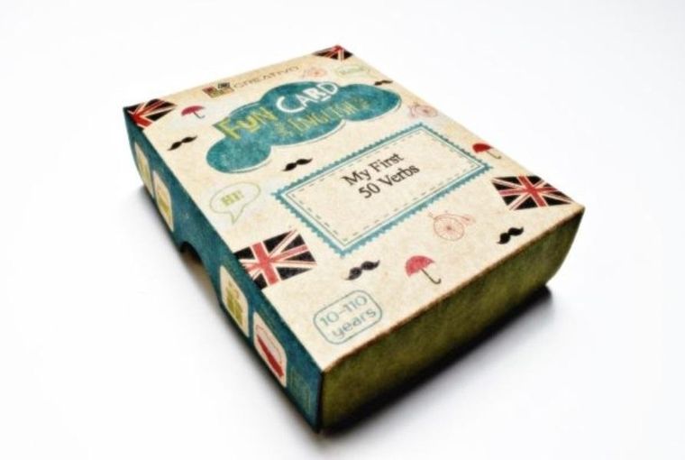 Creativo. Fun Card English. My First 50 Verbs