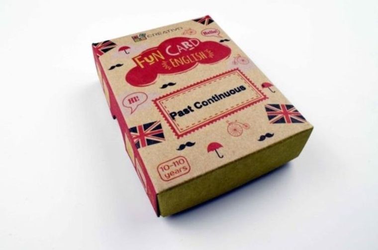 Creativo. Fun Card English. Past Continuous