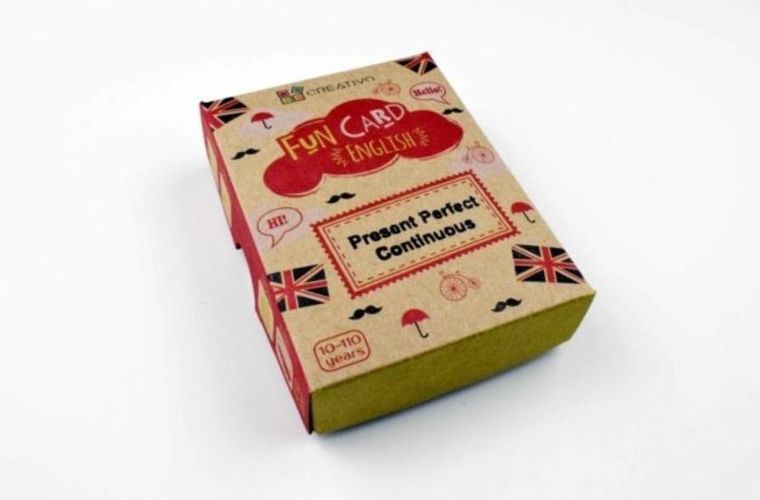 Creativo. Fun Card English. Present Perfect Continuous
