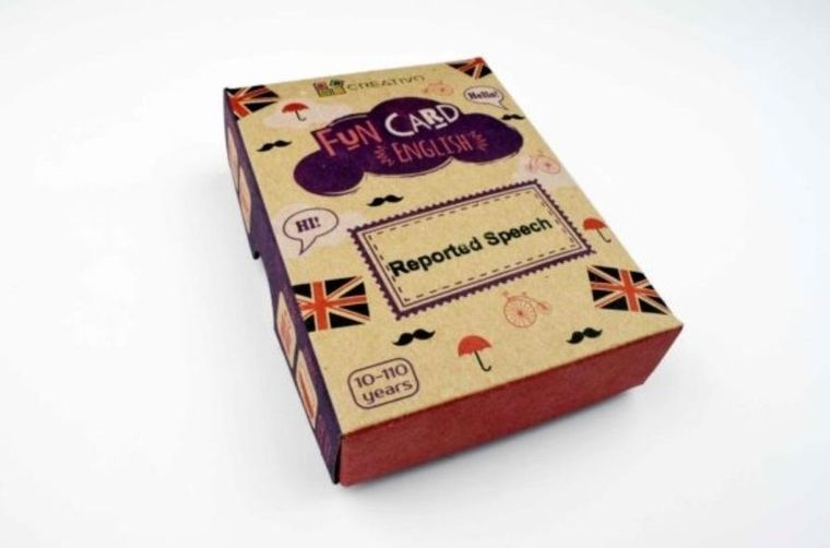 Creativo. Fun Card English. Reported Speech
