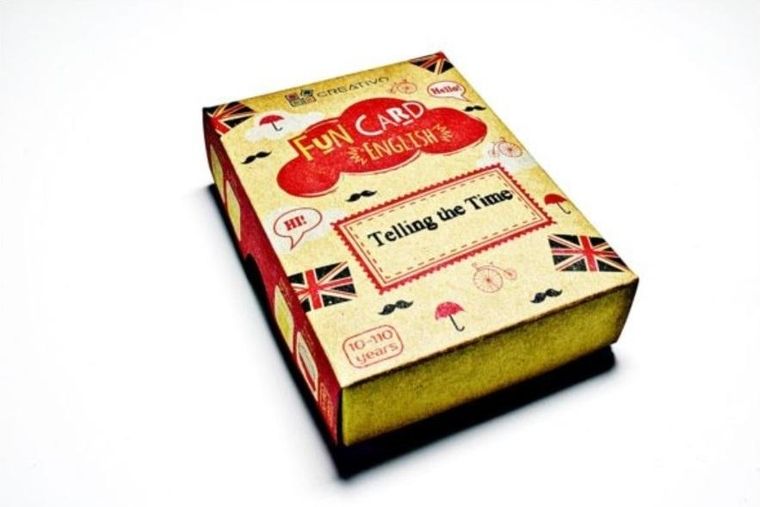 Creativo. Fun Card English. Telling the Time