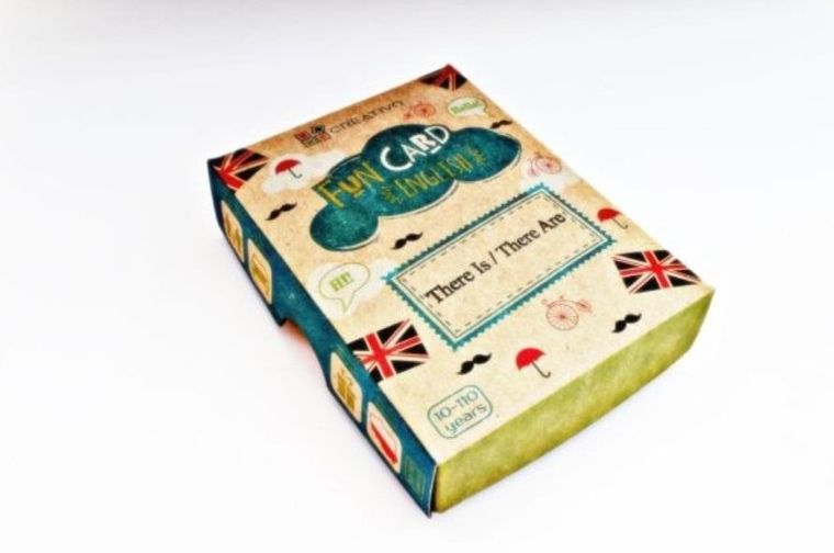 Creativo. Fun Card English. There Is/There Are