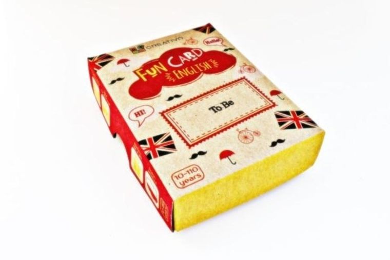 Creativo. Fun Card English. To Be