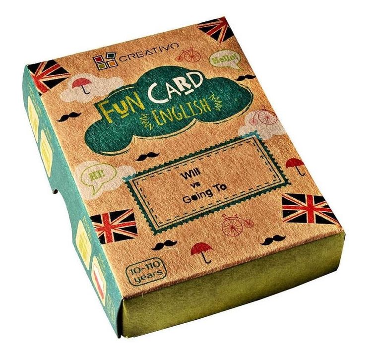 Creativo. Fun Card English. Will vs Going To