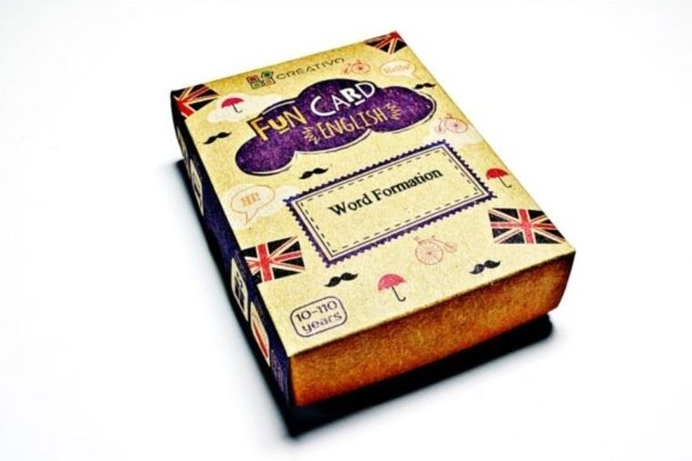 Creativo. Fun Card English. Word Formation