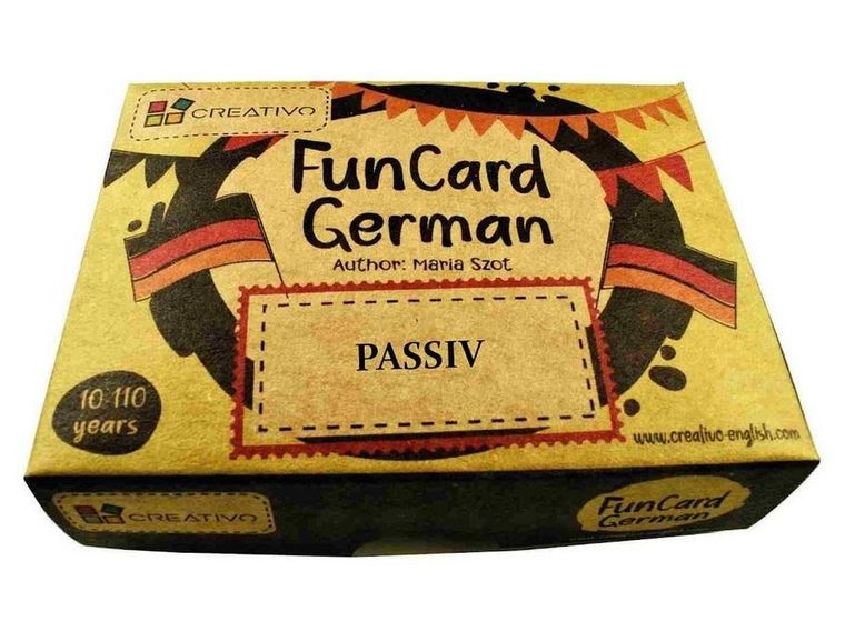 Creativo. Fun Card German. Passiv. Fiszki