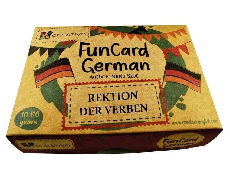 Creativo. Fun Card German Rektion Der Verben