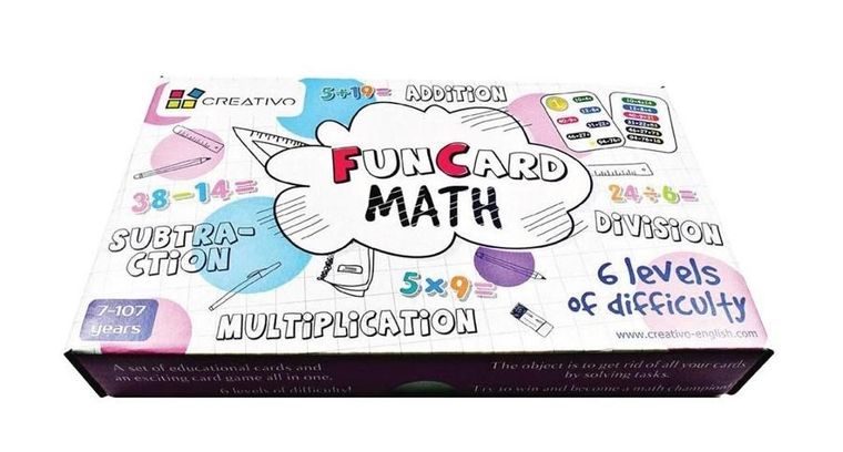 Creativo. Fun Card Math