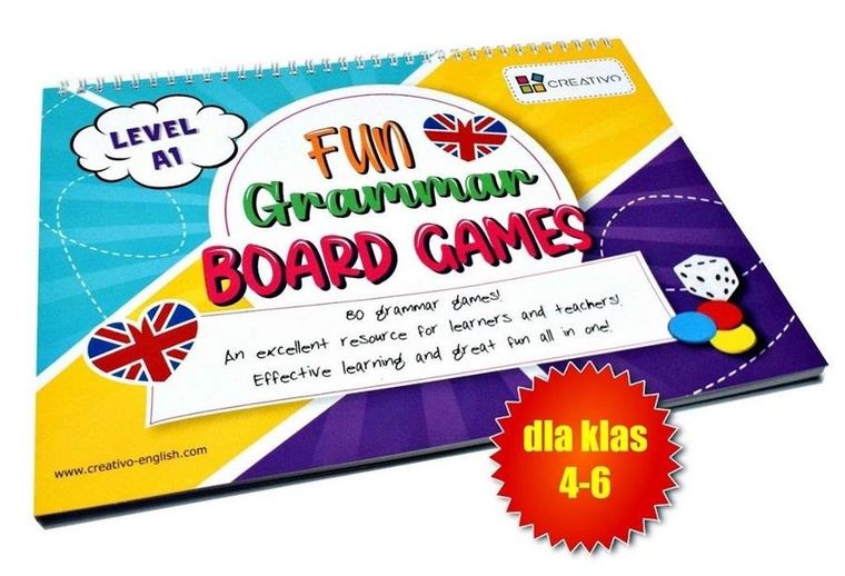 Creativo. Fun Grammar Board Games. Level A1