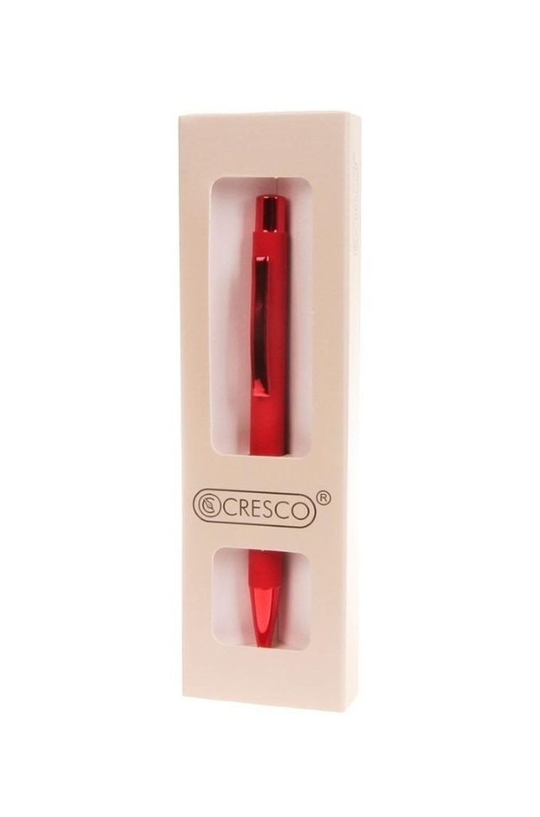 Cresco, City, długopis w etui, czerwony