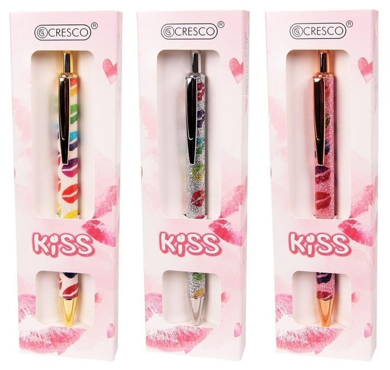 Cresco, długopis automatyczny, w etui, Kiss