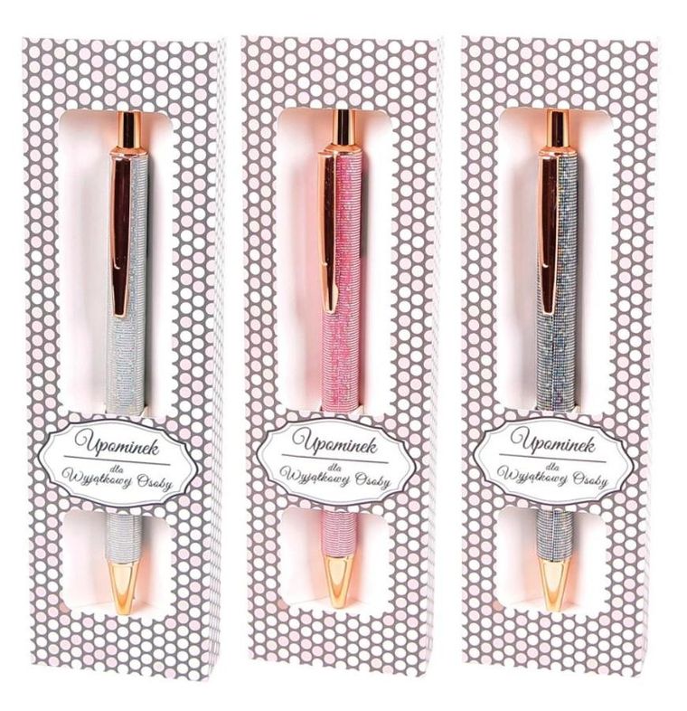 Cresco, długopis Disco Gift, box mix