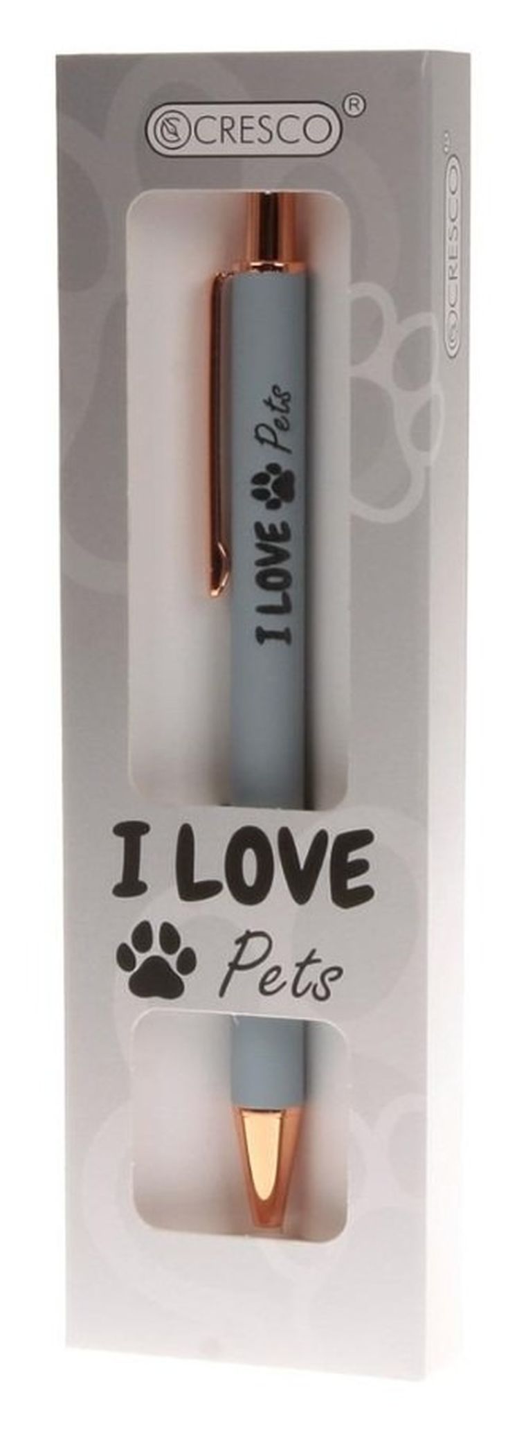Cresco, długopis w etui, I Love Pets