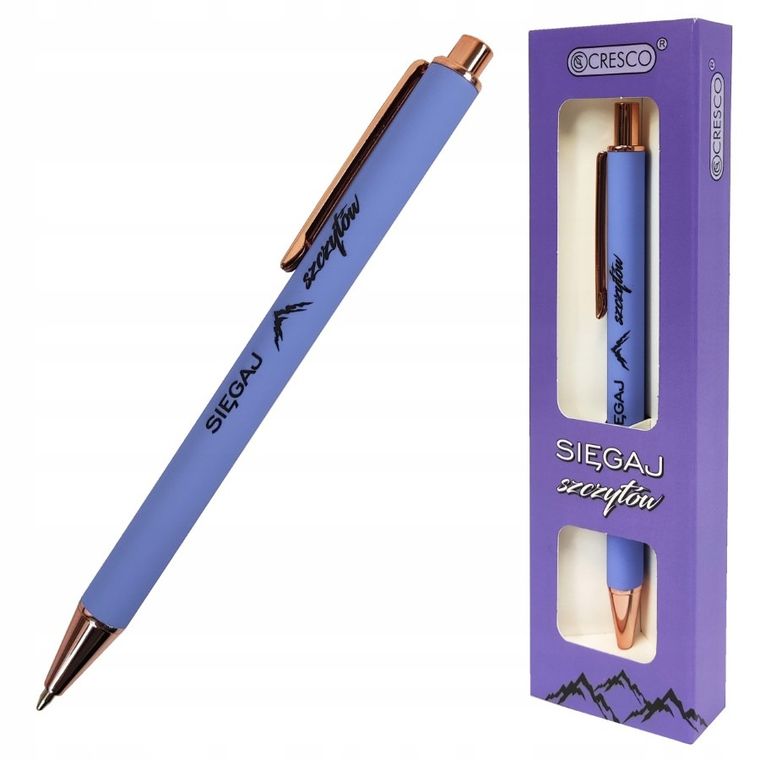 Cresco, długopis z nadrukiem w etui, 1 szt.
