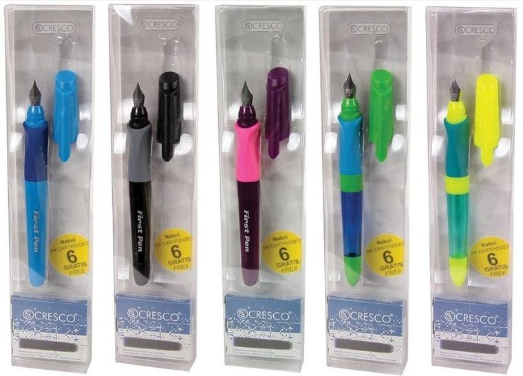Cresco, First Pen, pióro wieczne z zapasem naboi
