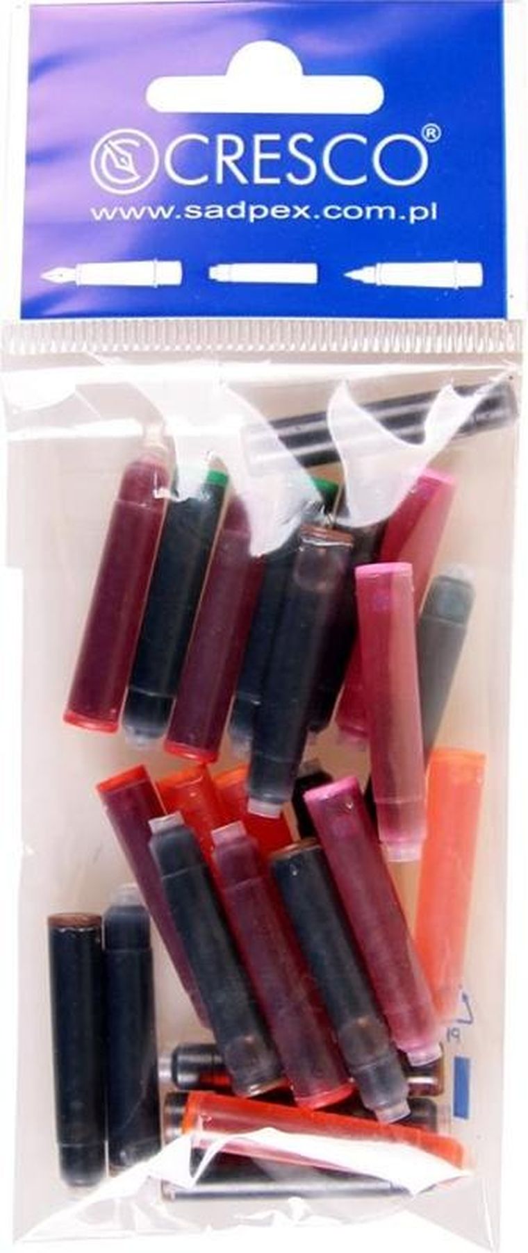 Cresco, naboje do piór, 25 szt.