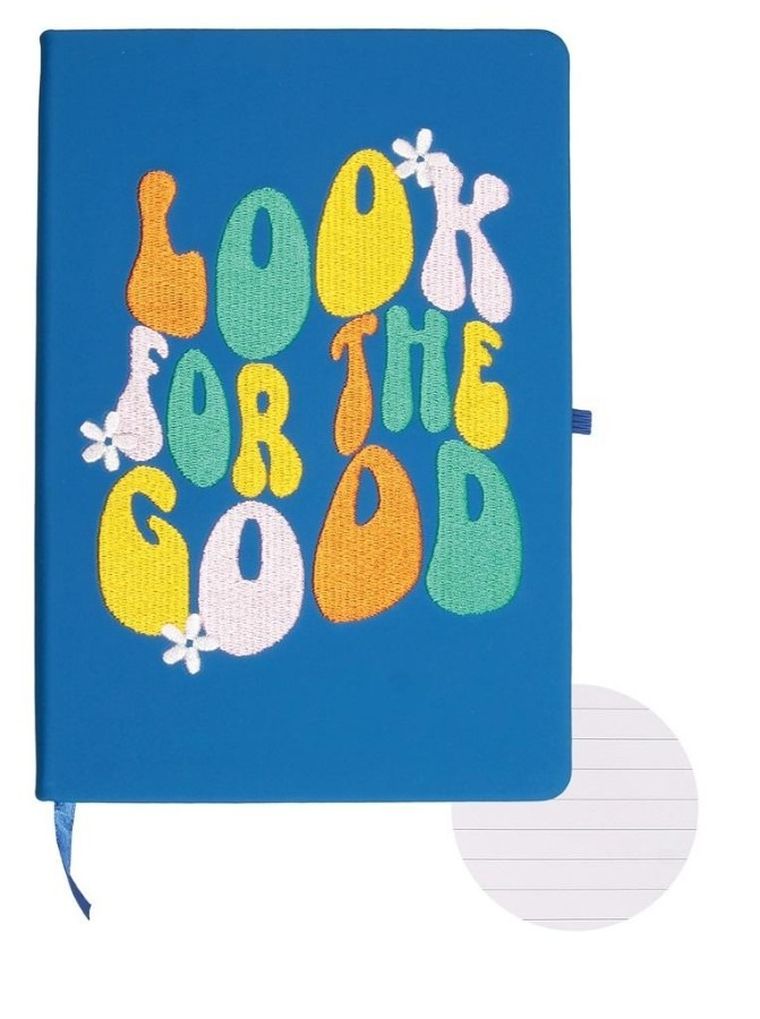 Cresco, notatnik, A5, 96 kartek, linia, Look for the Good, 1 szt.