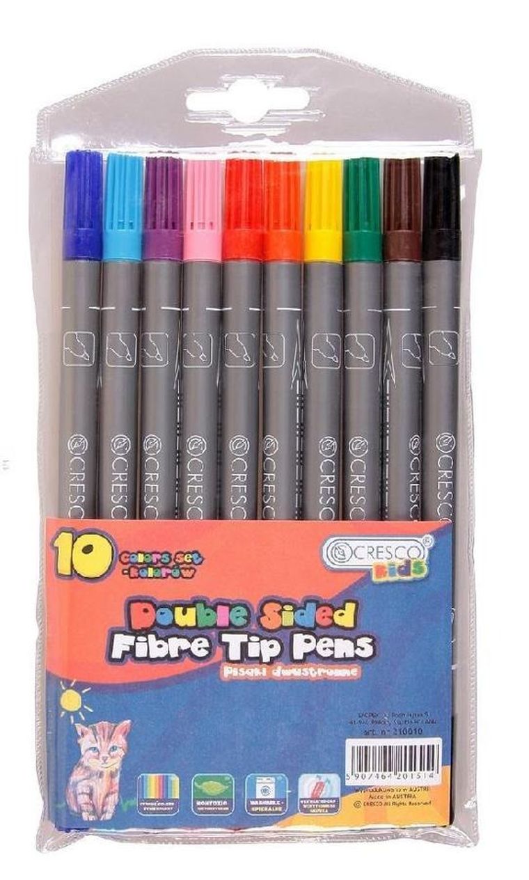 Cresco, pisaki dwustronne, 10 kolorów