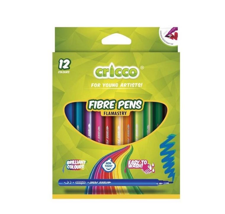 Cricco, flamastry, 12 kolorów