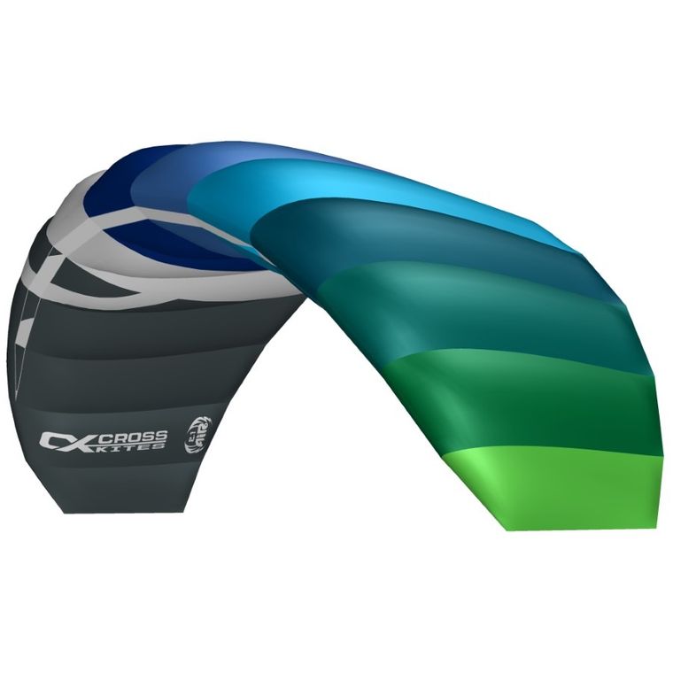 Cross Kites, Air 2.1 Blue-Green, latawiec treningowy