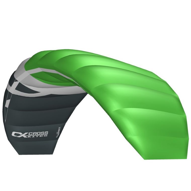 Cross Kites, Boarder 1.8 Fluor Green, latawiec treningowy