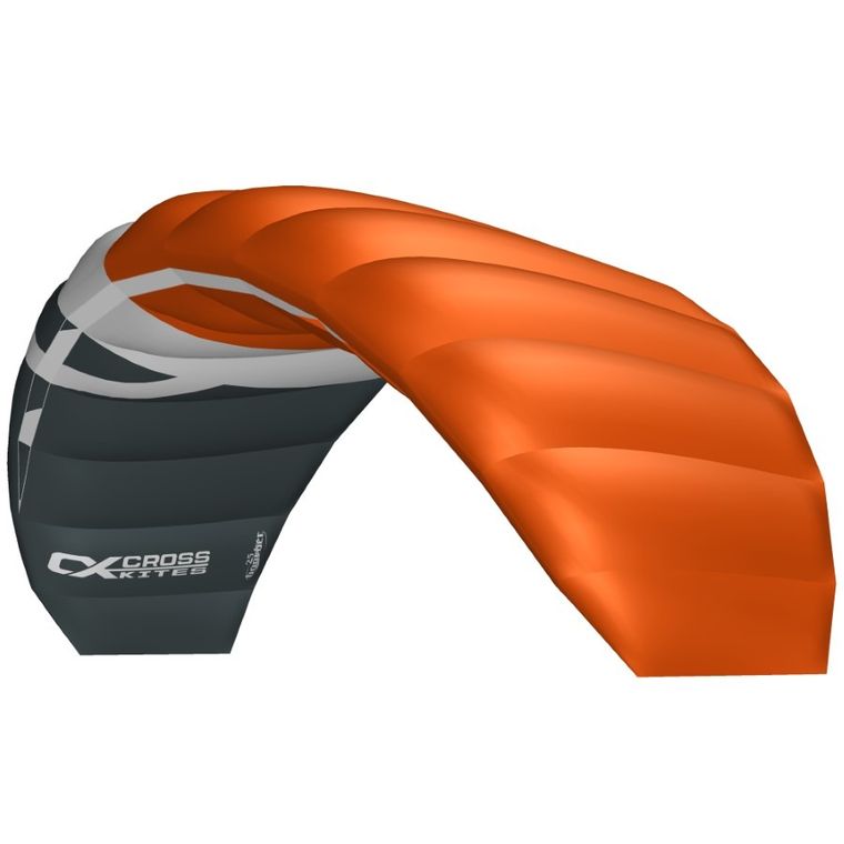 Cross Kites, Boarder 2.5 Fluor Orange, latawiec treningowy