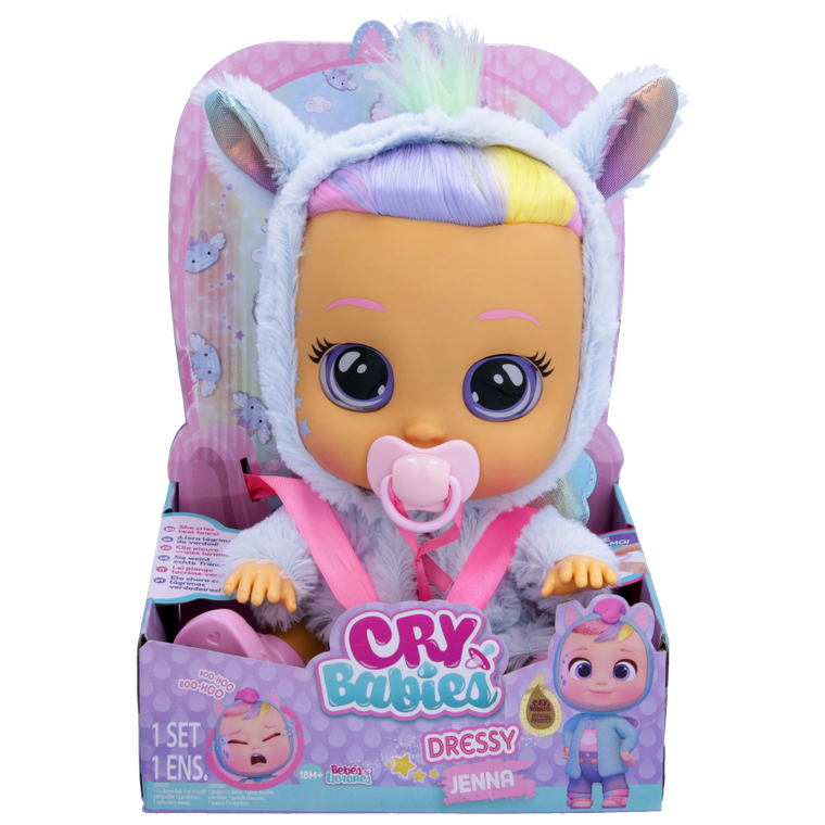 Cry Babies, Dressy Fantasy, Jenna, lalka płacząca