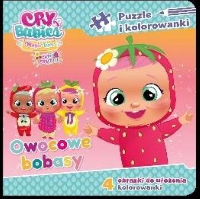 Cry Babies, Owocowe bobasy, puzzle i kolorowanki