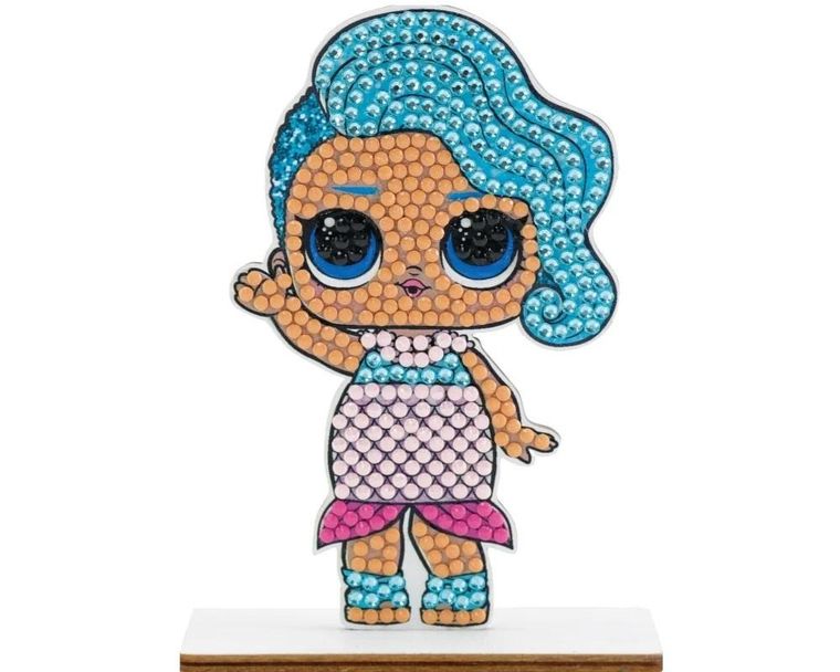 Crystal Art Buddies, L.O.L. Surprise, diamentowa mozaika 2D, Splash Queen