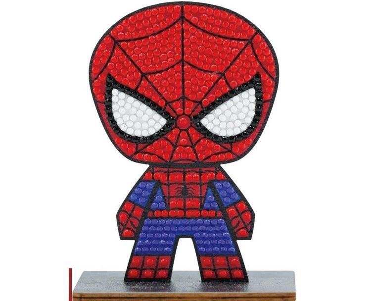 Crystal Art Buddies, Spider-Man, diamentowa mozaika 2D