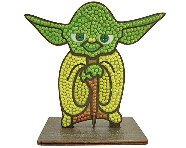Crystal Art Buddies, Star Wars, diamentowa mozaika 2D, Yoda