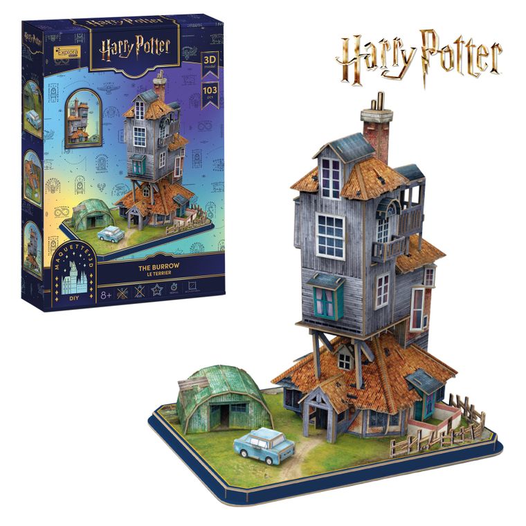 Cubic Fun, Harry Potter Nora, puzzle 3D, 103 elementy