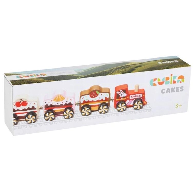 Cubika, Ciasteczka, drewniany pociąg