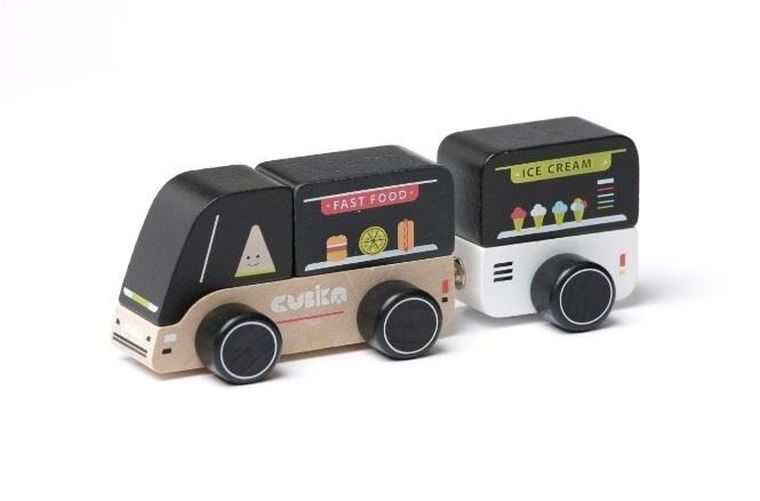 Cubika, Food truck, drewniany pojazd