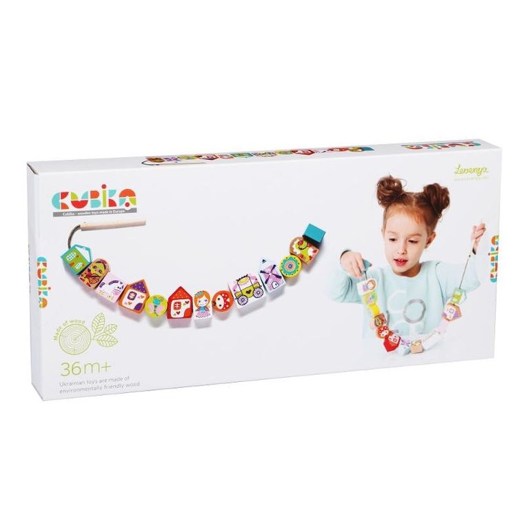 Cubika, klocki do nawlekania, Księżniczki