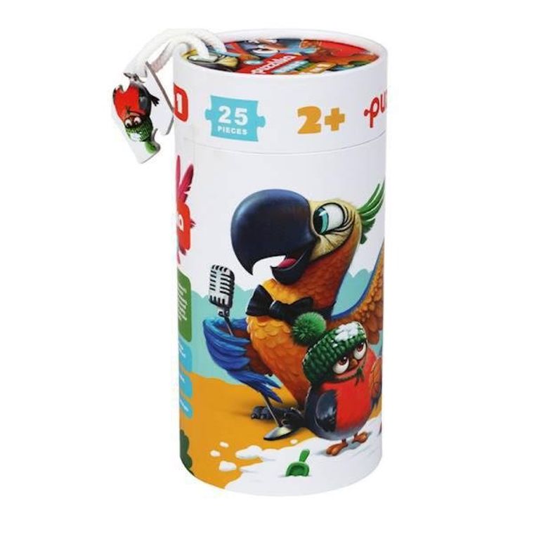 Cubika, Ptaki, puzzle 5w1, 25 elementów