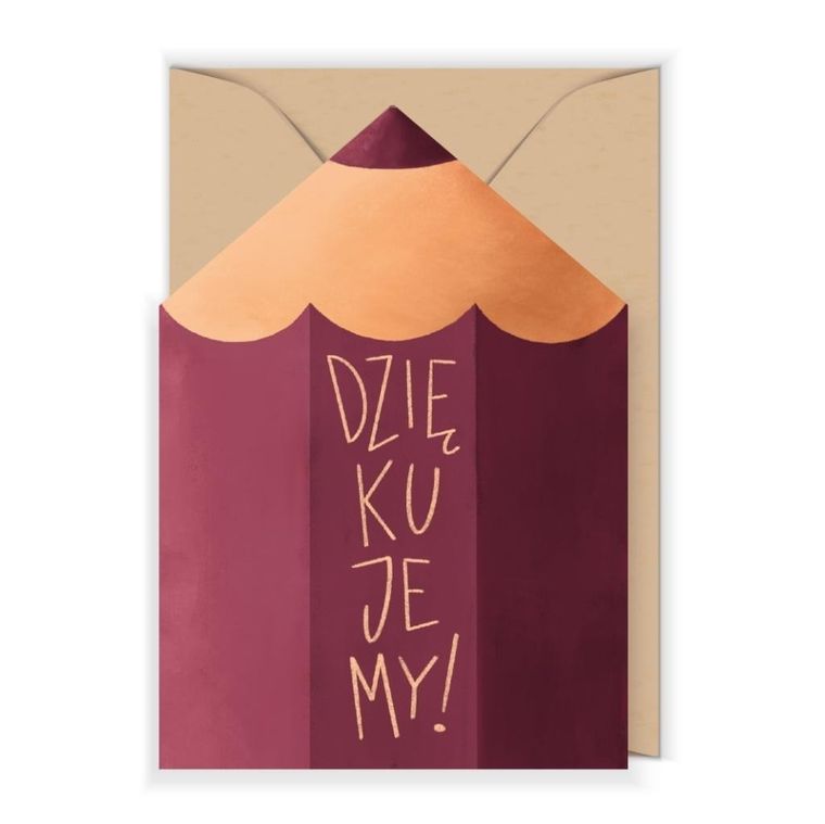 Cudowianki, karnet Podziękowania