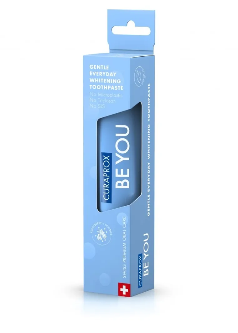 Curaprox, Be You, wybielająca pasta do zębów, blue, 60 ml